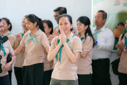 លោកជំទាវបណ្ឌិត ពេជ ចន្ទមុន្នី ហ៊ុន ម៉ាណែត នឹងធ្វើទស្សនកិច្ចនៅសាលារៀន ដើម្បីឈ្វេងយល់ទិដ្ឋភាពជាក់ស្តែងនៃការអនុវត្ត ក្នុងកម្មវិធីផ្តល់អាហារតាមសាលារៀន