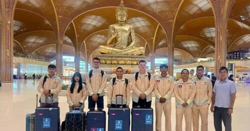 អត្តពលិកកម្ពុជា ៤ប្រភេទ ចូលរួមប្រកួតកីឡាឆ្នេរខ្សាច់អាស៊ី នៅចិន